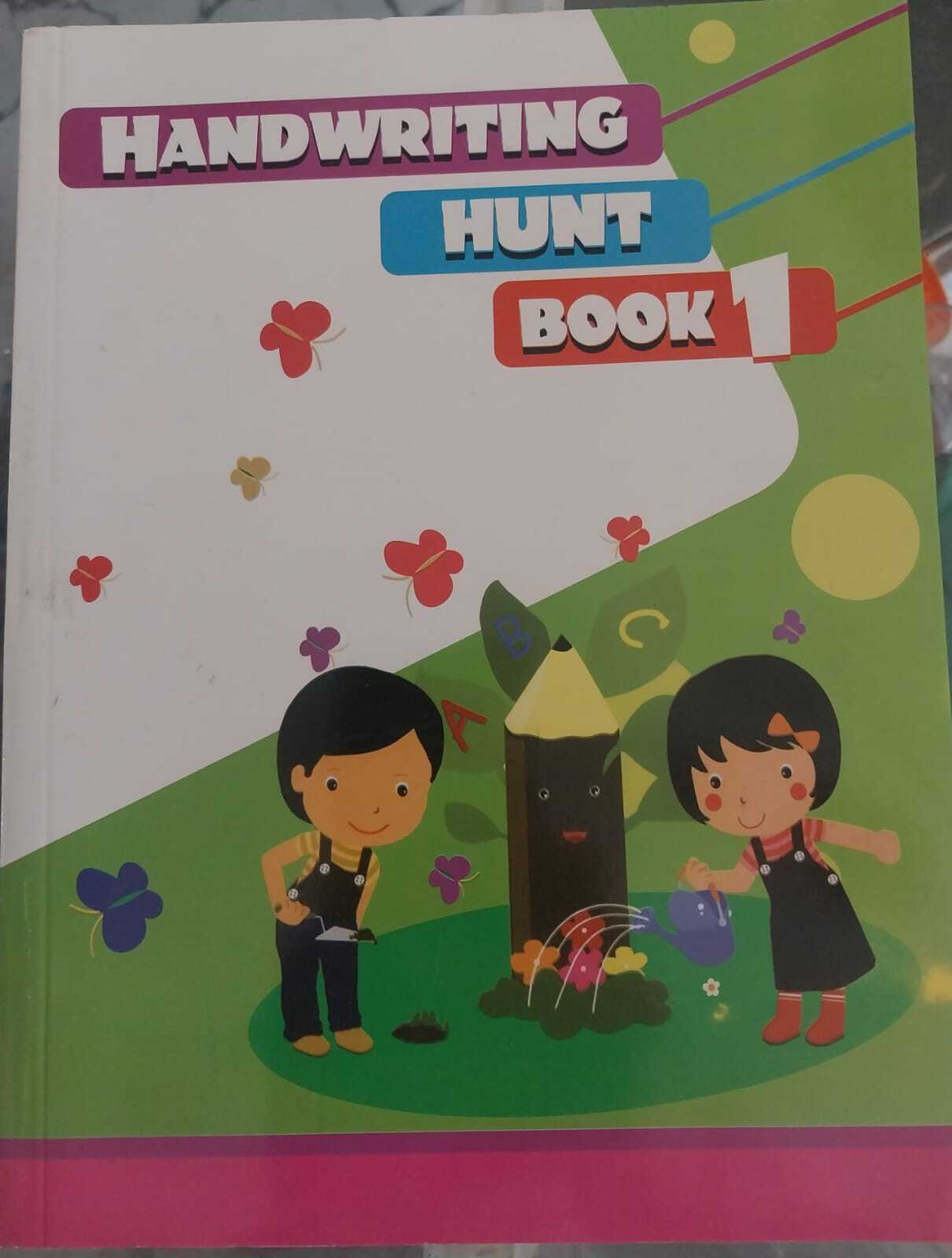 Allied School Book Handwriting Hunt class1