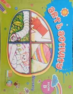 Art & Activity Book B Nursery Allied School