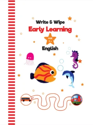 The English Write and Wipe Book (Age 3+)